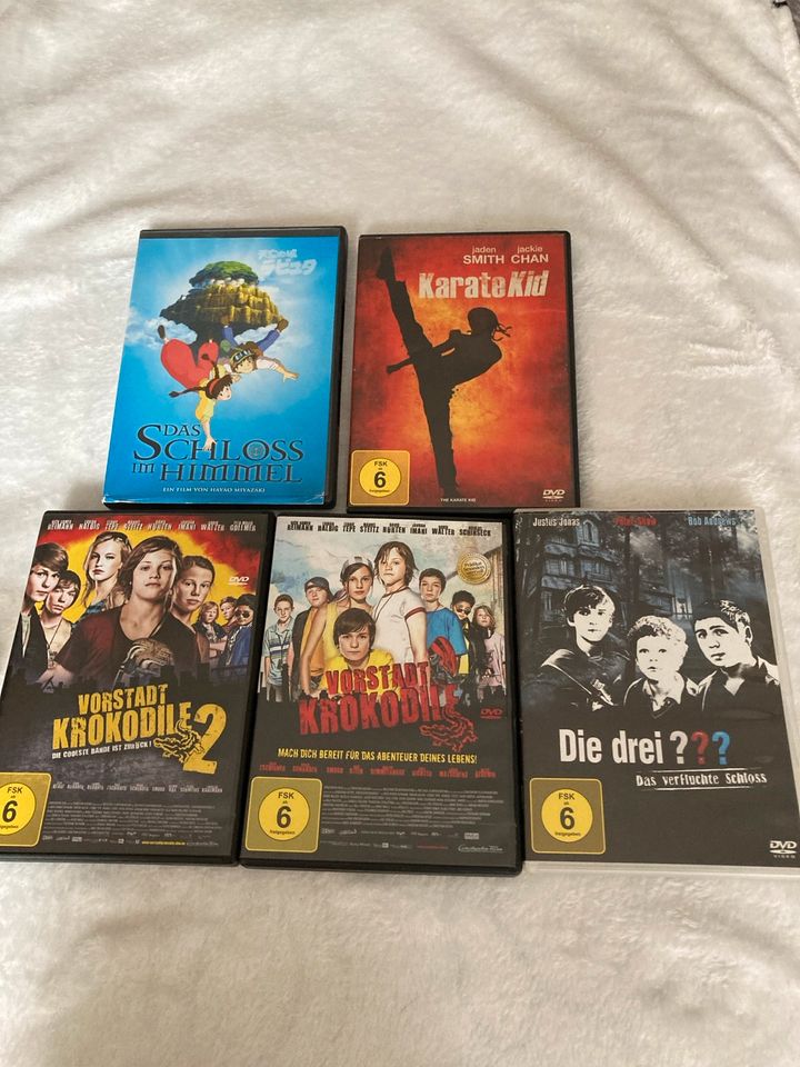 5 DVD Das Schloß im Himmel, Vorstadtkrokodile u.a. in München