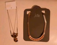 Neue Collier mit Etikett/2 Halsketten/Modeschmuck in Gold Farben Berlin - Tempelhof Vorschau