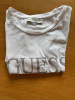 Guess T-Shirt weiß/glitzer Nordrhein-Westfalen - Gelsenkirchen Vorschau