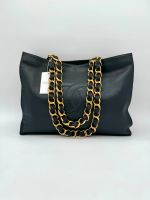 Chanel Tote Bag Shopper schwarz, Zertifikat, Leder, Tasche Nordrhein-Westfalen - Warendorf Vorschau
