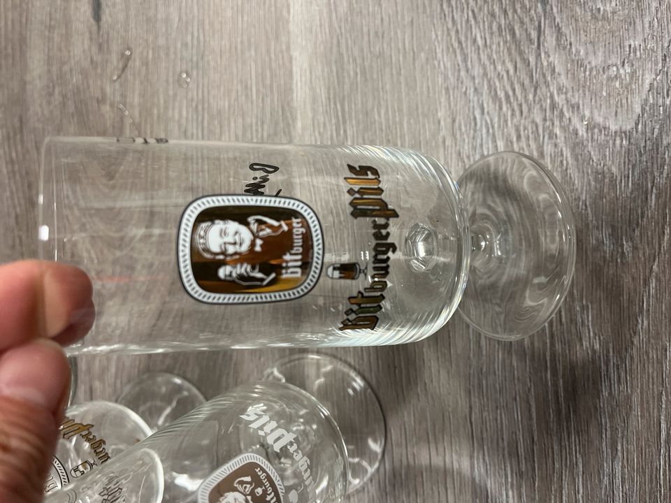 Biergläser, Fiege, Bitburger, Warsteiner, Jever in Bochum