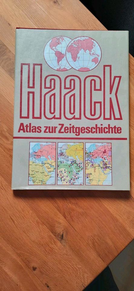 Haack Großer Atlas zur Zeitgeschichte DDR 1985 *TOP* in Glauchau