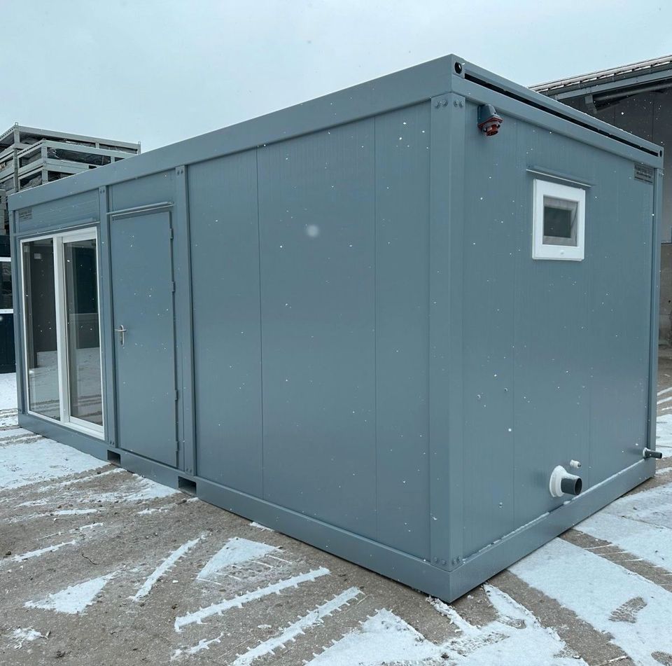 ► SONDERANGEBOT - LIMITIERTE STÜCKZAHL ◄ Vollausgestatteter Wohncontainer - Sondermodell, verfügbar nur für kurze Zeit - Containerwohnung Tiny House Wohnanlage Ferienwohnung Gästewohnung Gästehaus neu in Brunnen