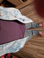 Damen jeans bluse Größe  S hellblau gemustert Baumwolle Bayern - Memmingen Vorschau