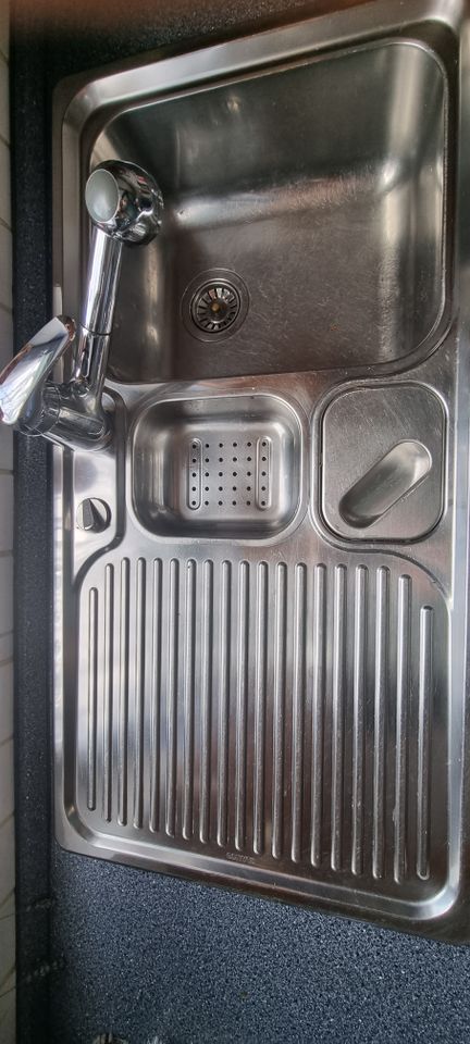 Küchenarmatur vercromt, herausziehbar in Spangdahlem