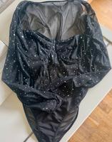 Langarm Spitzen Body Tüll mit Strass schwarz, 40 Leipzig - Meusdorf Vorschau