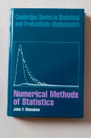 Statistik-Buch: Numerical Methods of Statistics Neuhausen-Nymphenburg - Neuhausen Vorschau