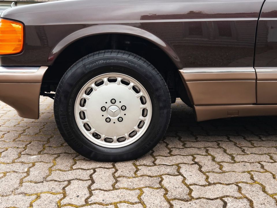 Mercedes-Benz 420 SE W126 H-Kennzeichen Leder beige in Lübeck