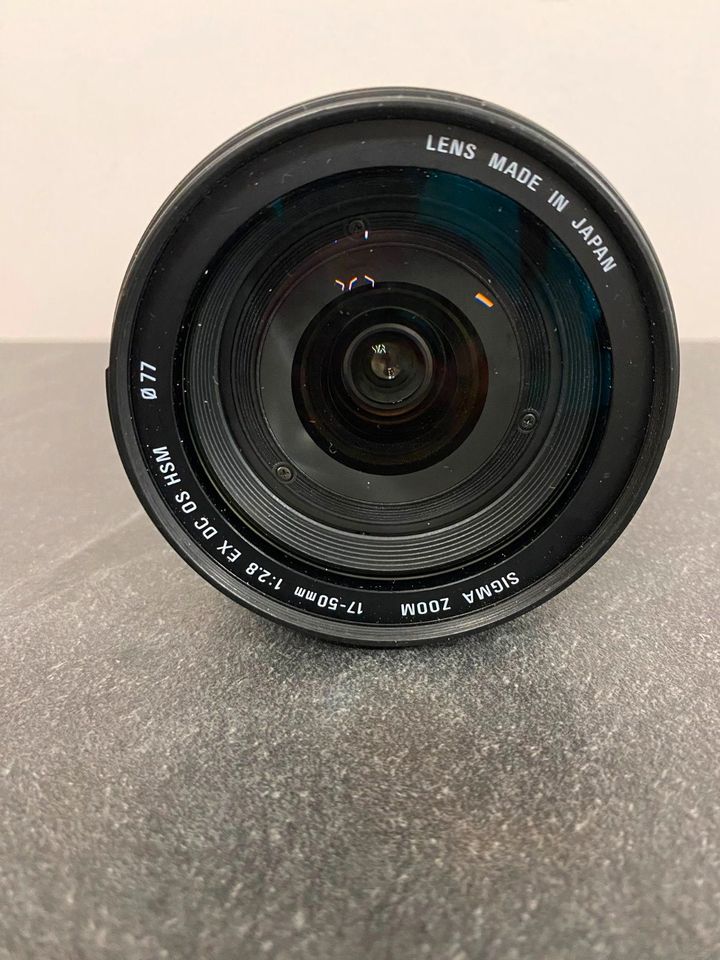 Sigma 17-50mm f/2.8 EX DC HSM Objektiv für Canon in Quierschied