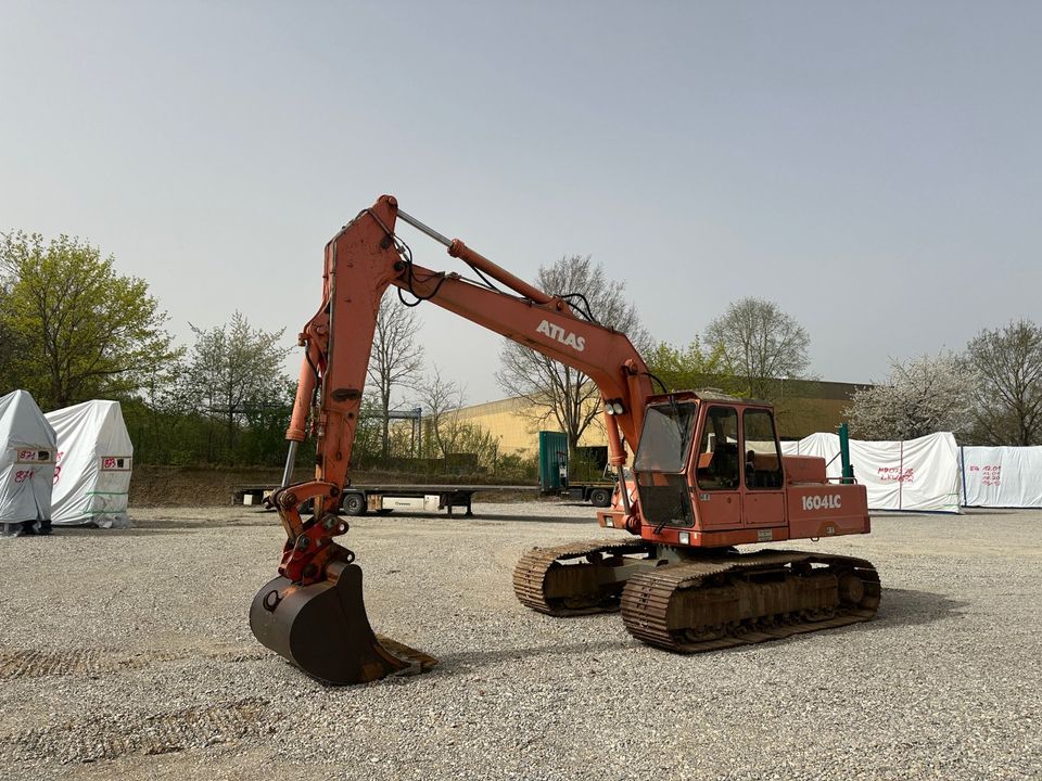 Atlas 1604 LC Kettenbagger SW Deutz 6 Zyl. 19000kg Alle Leitungen in Aichach