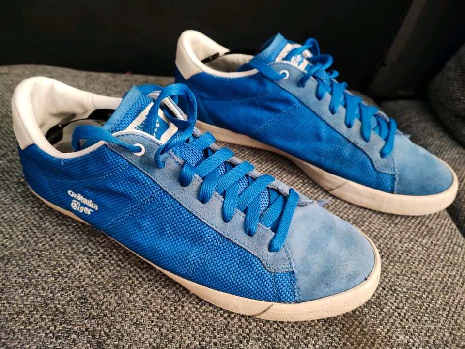 ❗❗Onitsuka Tiger Sneaker blau Größe 42 ❗❗ in Meerbusch