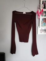 dunkelroter Strickpullover von H&M Nordrhein-Westfalen - Reken Vorschau