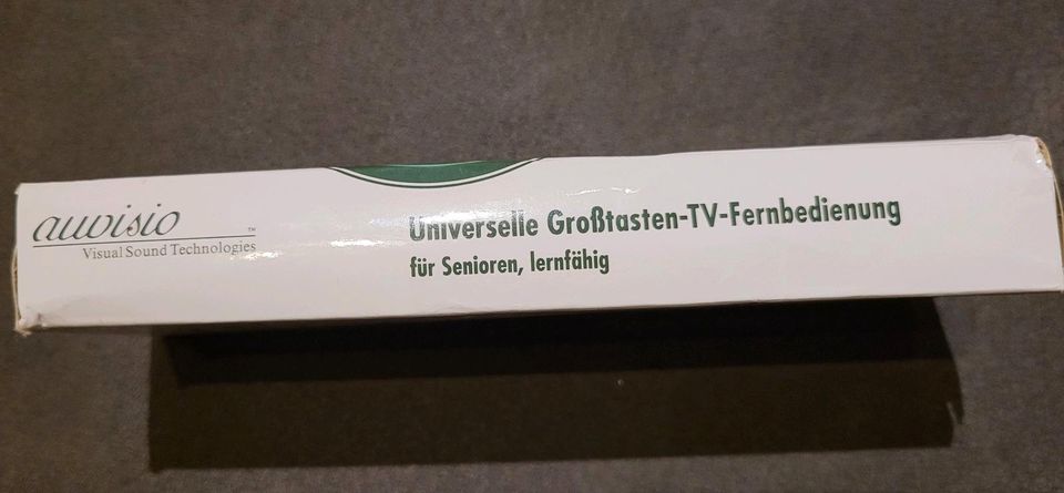 Auvisio Senioren TV Fernbedienung mit Großtasten in Mülheim (Ruhr)