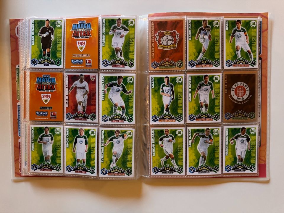 Topps Match Attax 2010/2011 (Zustand sehr gut) in Hachenburg