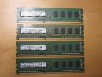 4 x Arbeitsspeicher RAM DDR3 Samsung 2GB 1Rx8 PC3-12800U-11-10-A0 Schleswig-Holstein - Gettorf Vorschau