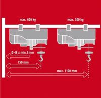 Seilwinde PA600D inkl Schwenkarm SA 1100 Blumenthal - Farge Vorschau