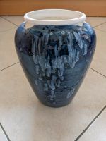 Große Deko Vase Handmade getöpfert blau glasiert 28 cm Nordrhein-Westfalen - Werl Vorschau