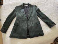 Zara blazer doppelreihig premium grün dunkelgrün satinoptik 34 XS München - Maxvorstadt Vorschau