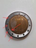 2 Euro Münze Bundesadler 2016 Ver- / Fehlprägung Hessen - Geisenheim Vorschau