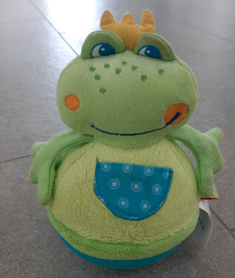 Haba Frosch Stehauffigur Babyspielzeug in Pähl