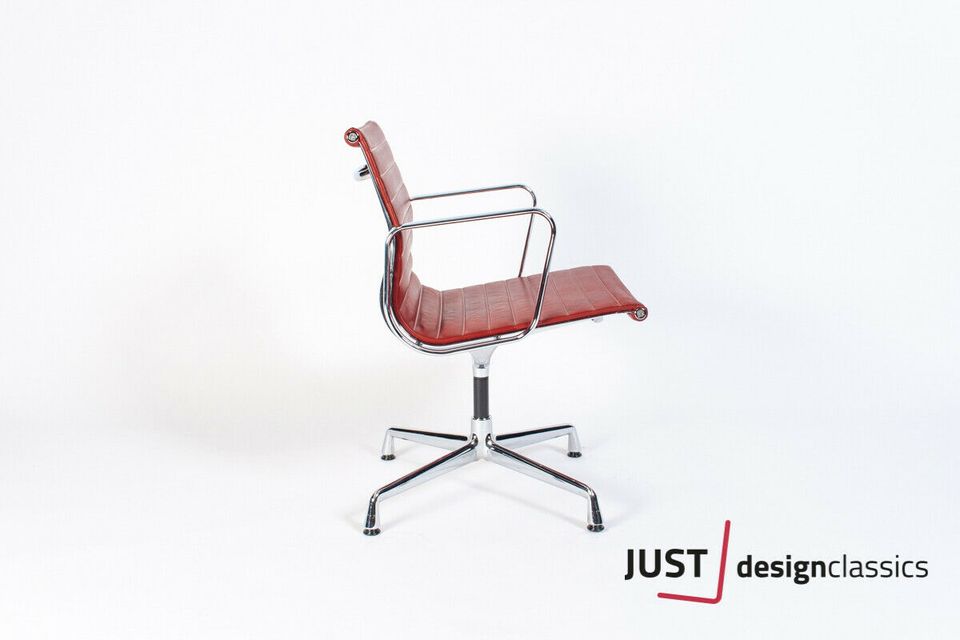 !SONDERANGEBOT! Vitra ea108 Rotes Leder (30 verfügbar) inkl. MwSt in Köln