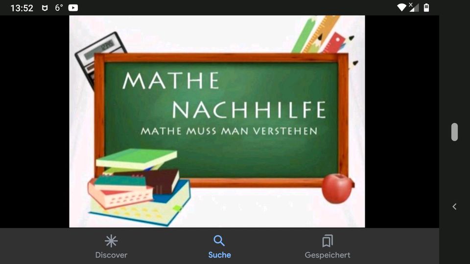 Suche Mathe-Nachhilfe 9/10 Gymnasium in Neu Ulm