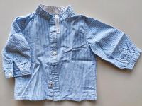 Baby Hemd kariert blau weiß gestreift Tracht 50 / 56 Sendling - Obersendling Vorschau