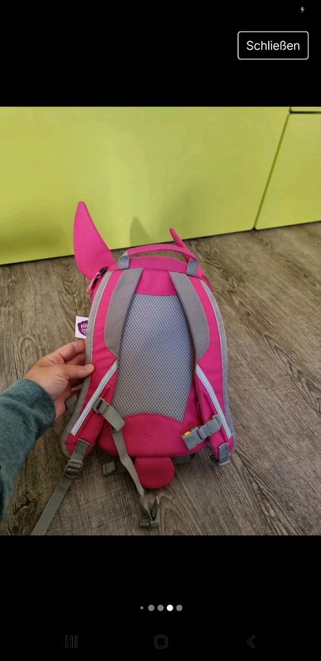 Affenzahn Rucksack pinker Hase benni in Lünen