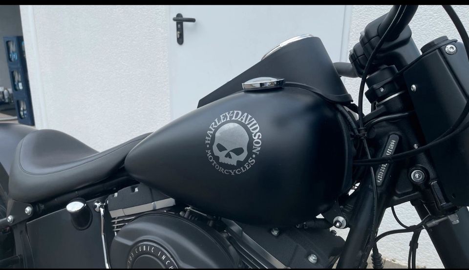 Harley Davidson, Fat Boy Special - Umbau Jekill & Hyde 2023 in Sachsenheim