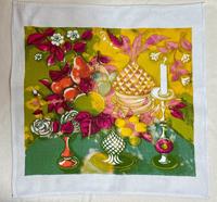 Vintage DDR Halbleinen Geschirrtuch 54x54 cm Retro grün orange Berlin - Schöneberg Vorschau