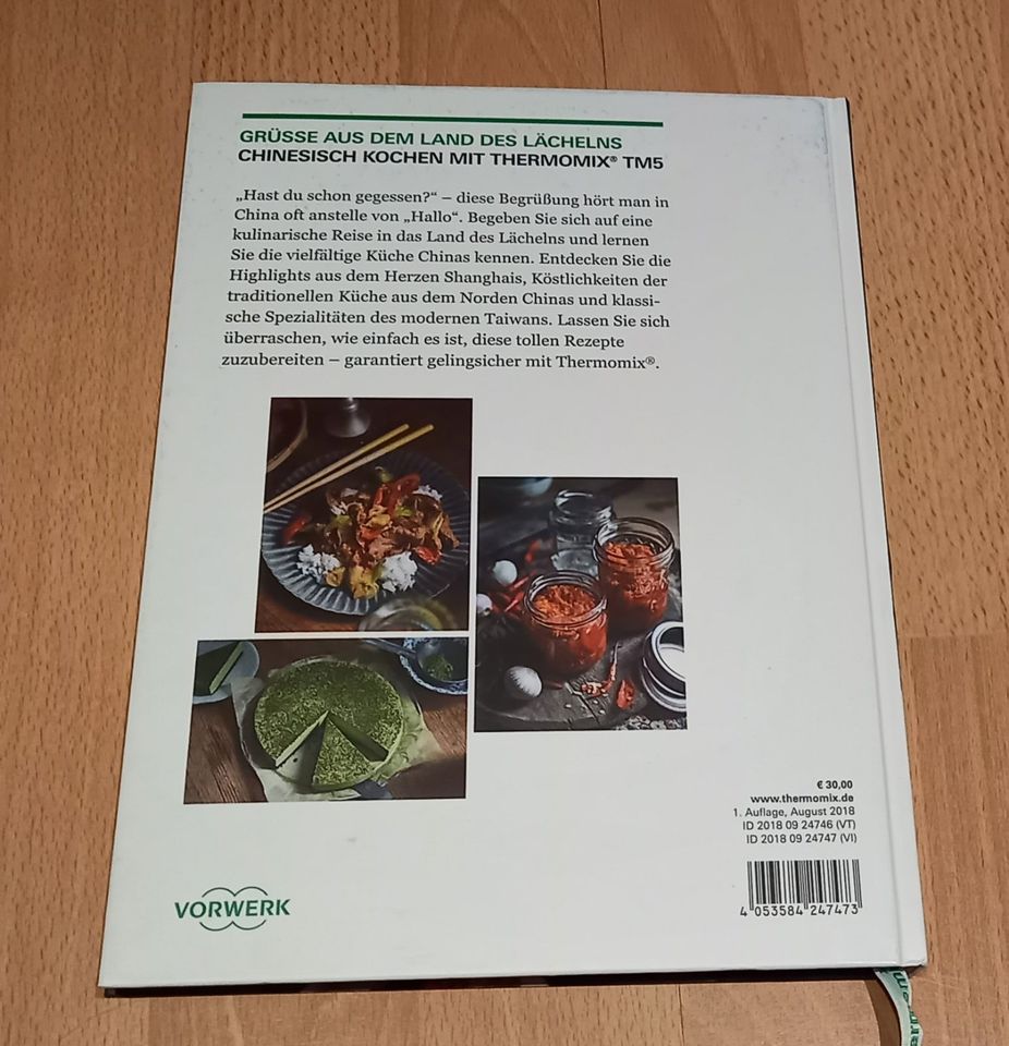 Vorwerk Thermomix TM5 "Chinesisch Kochen" Buch Kochbuch in Fahrenbach