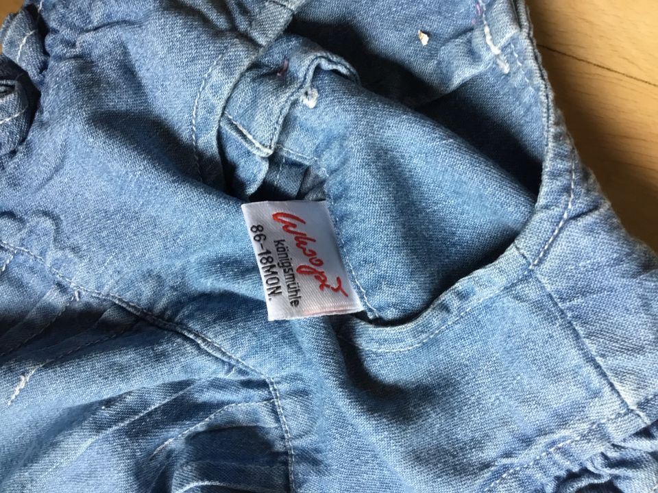 Kleid / dünner Jeansstoff / Größe 86 / in Ditzingen