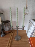Zwei Edelstahl Kerzenständer Kerzenhalter minimalistisch Köln - Rodenkirchen Vorschau