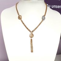 Collier Kette Gelb Weiß Gold Medusa Schmuck Damen Geschenk Schleswig-Holstein - Lübeck Vorschau