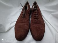 Oxford Leder Schuhe 44 UK9,5 Goodyear Business Shoes Velour loake Frankfurt am Main - Nordend Vorschau
