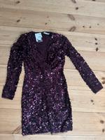 Lila Kleid Paillette Damen Mango neu lila Größe s Ballkleid chic Friedrichshain-Kreuzberg - Kreuzberg Vorschau