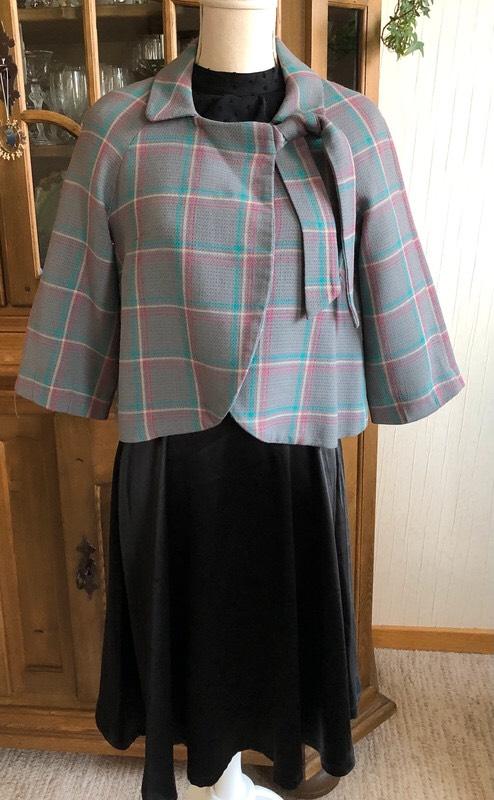 Jacke Cori 50s 50er 40s 40er Karo Kariert Wolle Schurwolle in Hilden