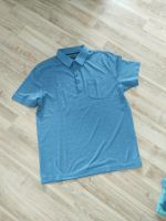 Poloshirt Charles Vögele Gr.M Herren blau T-Shirt Bayern - Volkach Vorschau