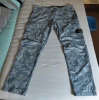 Stone Island Big Loom Camo Hose 323ED blau Berlin - Neukölln Vorschau