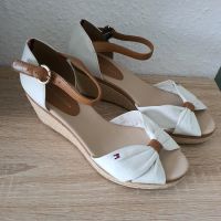 TOMMY HILFIGER Sandalen Iconic Elba Sandal Keilabsatz Brandenburg - Frankfurt (Oder) Vorschau