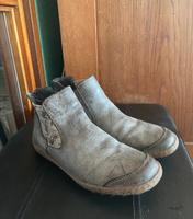 Used look graue Ankle Boots, gefütterte Stiefeletten Köln - Rodenkirchen Vorschau
