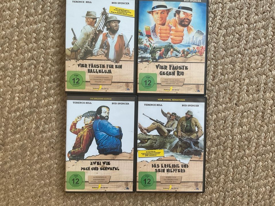 Bud Spencer und Terence Hill  - 4 DVD in Essen