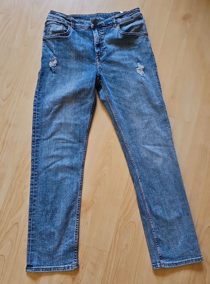 H&M Jungen Jeans Gr. 170 used Look in Geiselbach