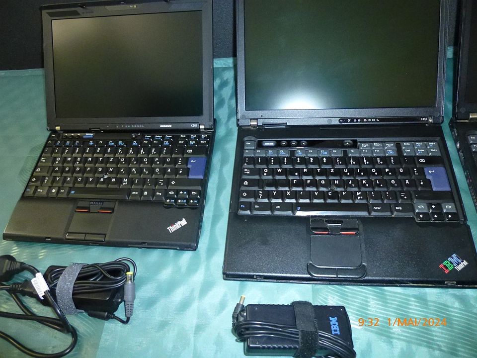 IBM Lenovo Thinkpad X201, 2x T41p teildefekt in Brandenburg an der Havel