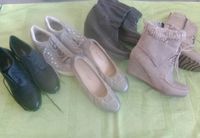 Gr. 41 Stiefeletten Pumps Ballerinas Sneaker Schuh Paket zus o ei Nordrhein-Westfalen - Voerde (Niederrhein) Vorschau