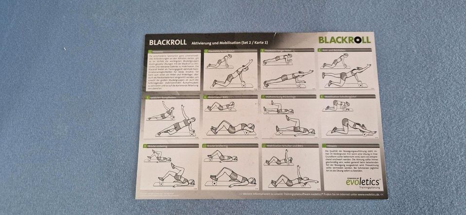 BLACKROLL Fitnessrolle/Fascientraining/ORIGINALE in Velbert