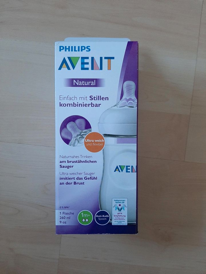 Philips Avent Natural-Babyflasche mit Anti-Kolik System (260ml) in Reinbek