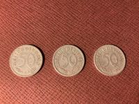 3 x ganz alte 50 Pfennig A, A, F, Lübeck - Travemünde Vorschau