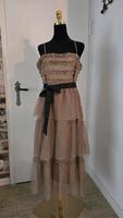 Spitzenkleid Kleid Rosa Punkte Schleife festlich süß 44 XL XXL Niedersachsen - Lilienthal Vorschau
