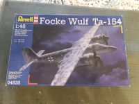 1:48 Revell Focke Wulf Ta- 154 Sachsen - Chemnitz Vorschau